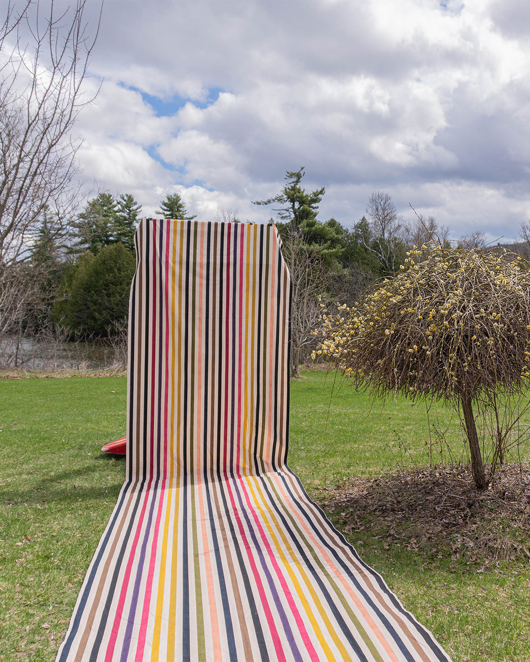 The Garden: Stripe Fabric